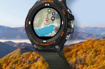Pro Trek Smart WSD-F20AGN Outdoor Smartwatch in moss green