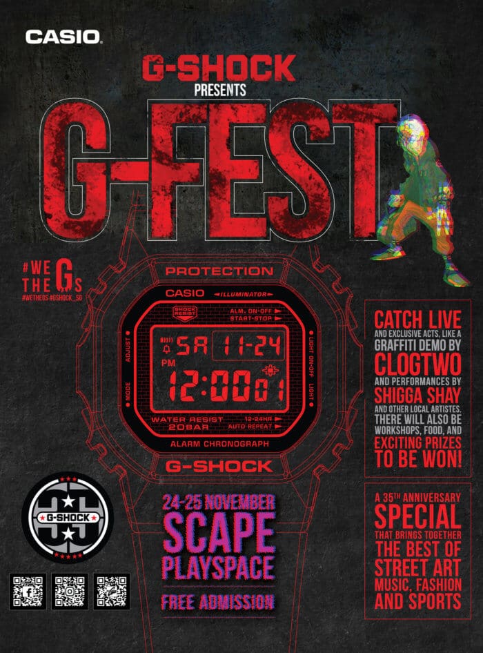 G-Shock G-FEST Singapore 2018