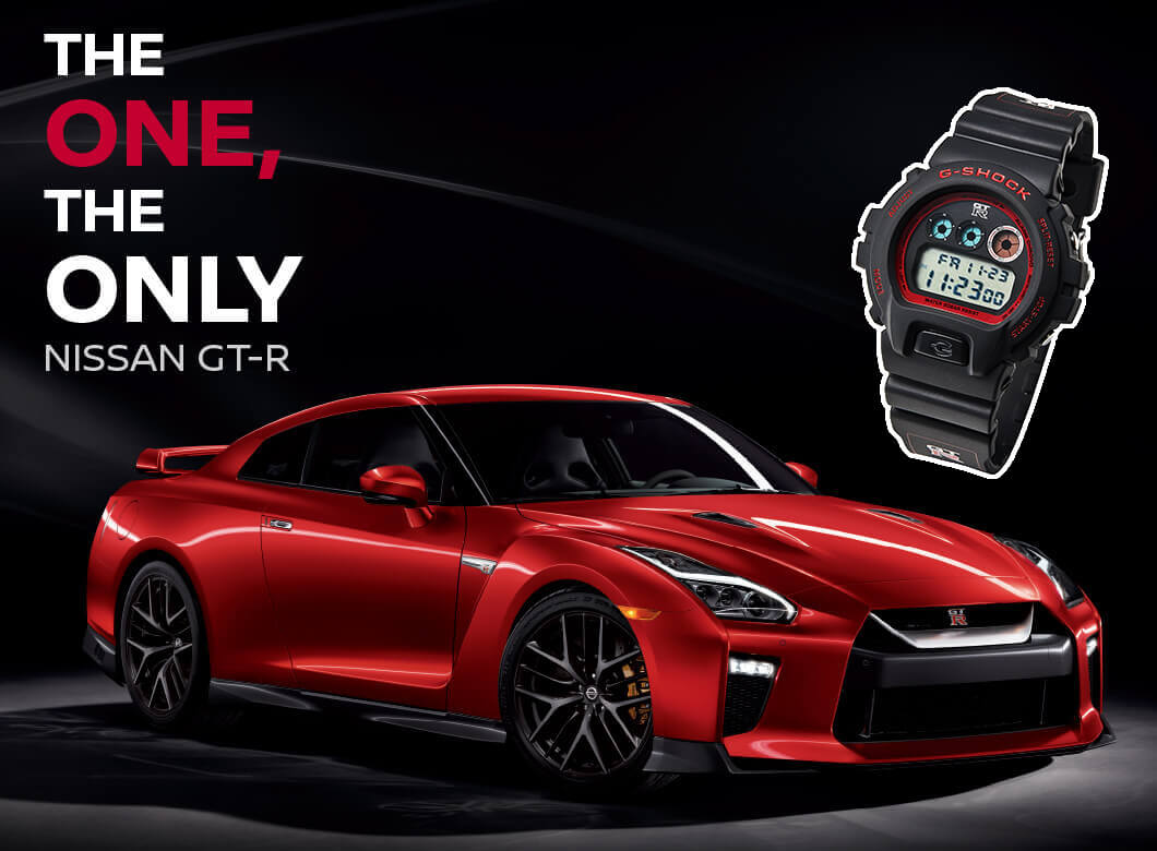 Nissan GT-R x G-Shock DW-6900 for 2018