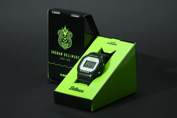 G-Shock DW-5600 x Shonan Bellmare 50th Anniversary Box