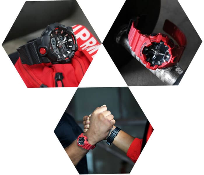 Under Armour HOVR x G-Shock GA-700 Collaboration Watches