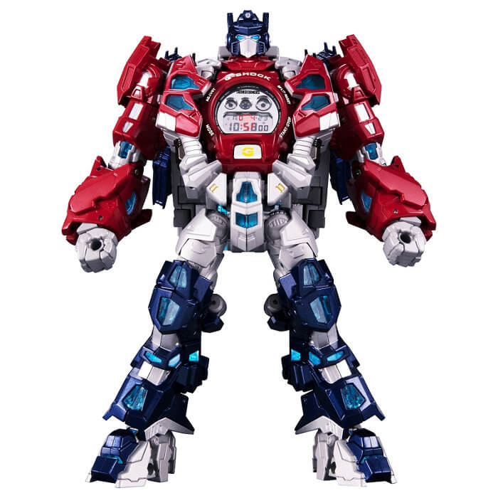Transformers x G-Shock DW-6900TF-SET Master Optimus Prime for 35th 
