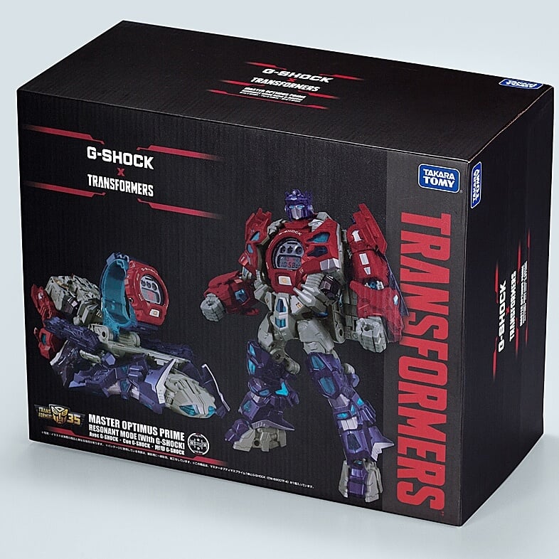 Takara G-SHOCK x Transformers Master Optimus Prime Action Figure Model KO Toy 