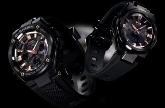 G-Shock-GST-S310BDD-1A and Baby-G G-MS MSG-S200BDD-1A with Natural Diamonds and Multi-Faceted Glass