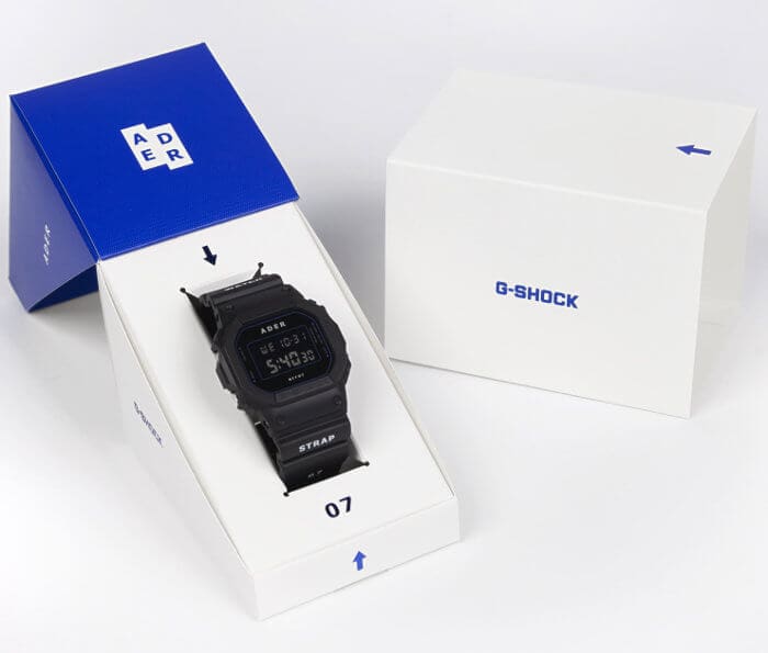 Ader Error x G-Shock DW-5600ADER-1DR Box