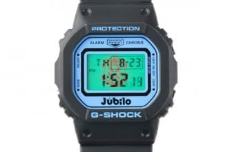 Jubilo Iwata 25th Anniversary x G-Shock DW-5600 EL Backlight