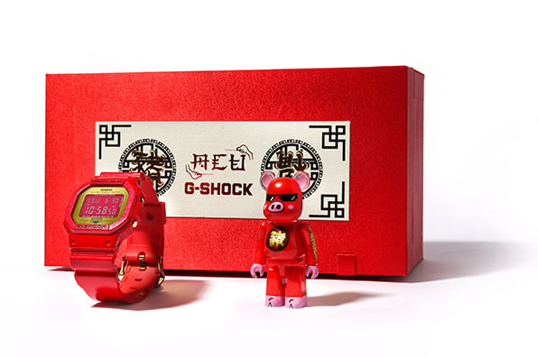 ACU x Be@rbrick x G-Shock DW-5600CX 