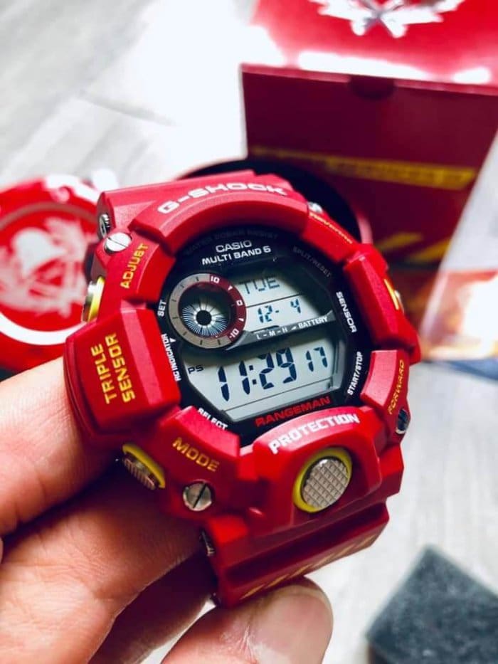 Hong Kong Fire Services Department 150th Anniversary x G-Shock Rangeman GW-9400FSD-4