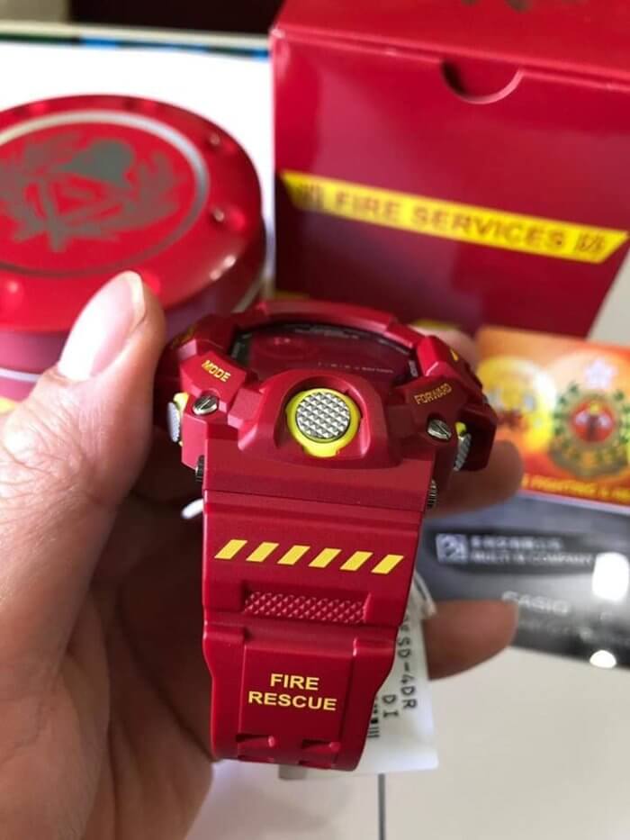 Hong Kong Fire Services Department 150th Anniversary x G-Shock Rangeman GW-9400FSD-4 Band