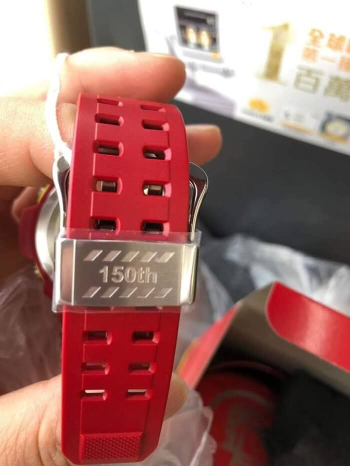 Hong Kong Fire Services Department 150th Anniversary x G-Shock Rangeman GW-9400FSD-4 Strap Keeper