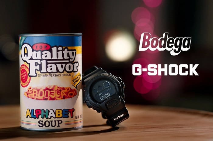 Bodega x G-Shock DW-6900 Collaboration for 35th Anniversary