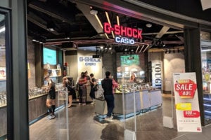 A visit to the G-Shock Casio flagship store in Bangkok, Thailand