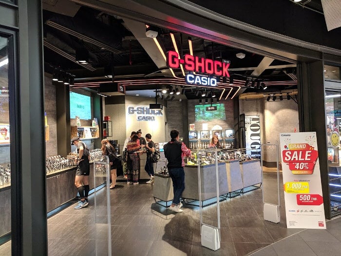 så meget Bebrejde forfader A visit to the G-Shock Casio flagship store in Bangkok, Thailand