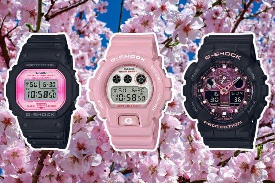 G-Shock Sakura Storm Cherry Blossom DW-5600TCB-1JR DW-6900TCB-4JR GA-100TCB-1AJR