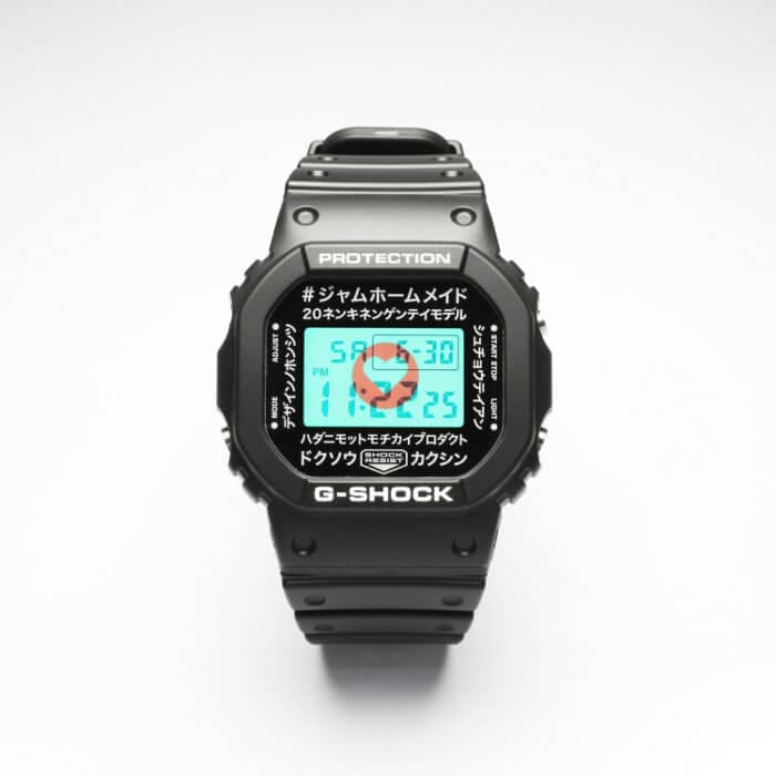 G-Shock DW-5600 x Jam Home Made 20th Anniversary EL Backlilght