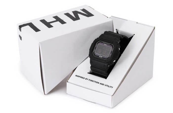 Margaret Howell (MHL) x G-Shock G-5600 2018-2019 Box