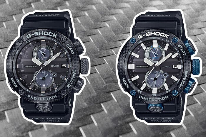 G-Shock Gravitymaster GWR-B1000-1A and GWR-B1000-1A1 for March 2019