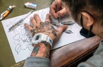 Kubrick x G-Shock DW-5600MWTNY Tattoo Artist