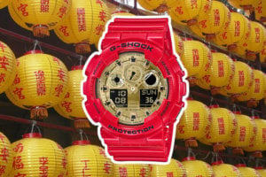 Red and gold G-Shock GA100VLA-4A released in North America