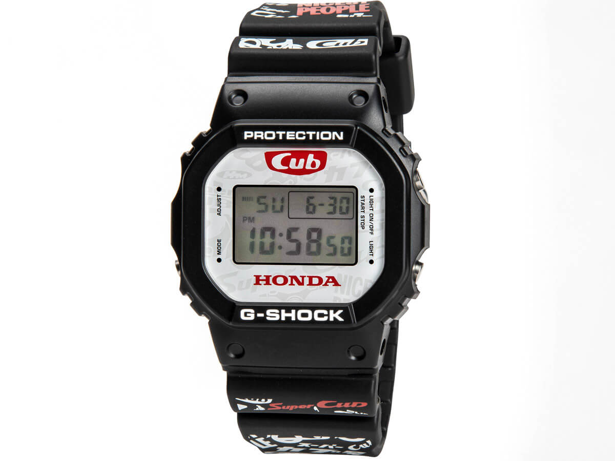 Honda Super Cub x G-Shock DW-5600 Limited to 1,000