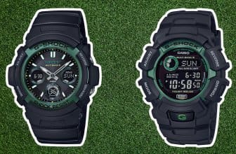 G-Shock Fire Package 2019: AWG-M100SF-1A3JR & GW-2320SF-1B3JR