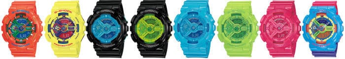 First G-Shock GA-110 Models from 2010