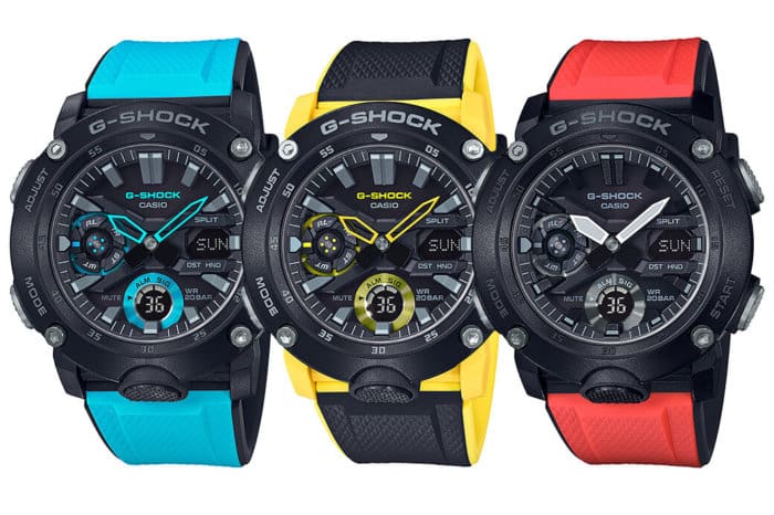 G-Shock GA-2000 G-Shock GA-2000-1A2JF GA-2000-1A9JF G-Shock GA-2000E-4JR