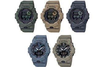 G-Shock GBA-800UC GBD-800UC Utility Color: GBA-800UC-2A GBA-800UC-5A GBD-800UC-3 GBD-800UC-5 GBD-800UC-8