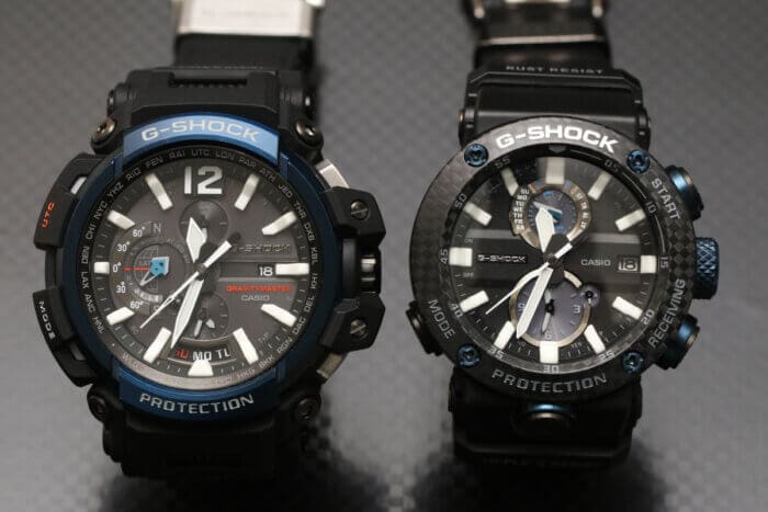 G-Shock GWR-B1000 Gravitymaster Versus GPW-2000 Gravitymaster