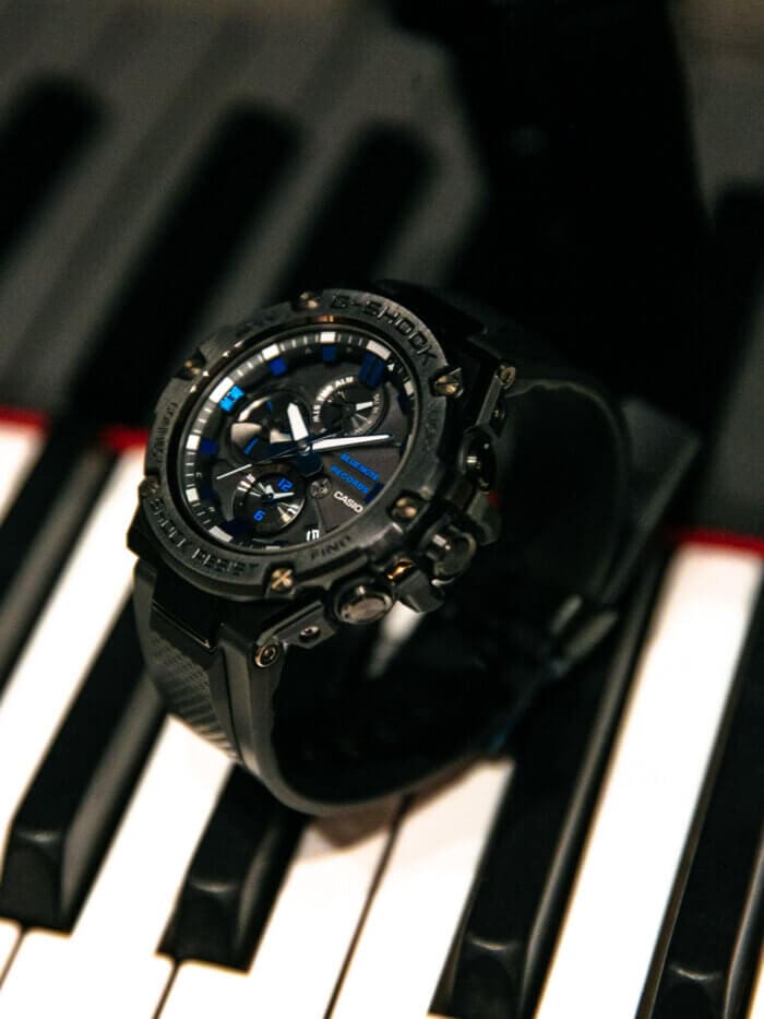 Blue Note Records x G-Shock G-STEEL GSTB100BNR-1A for 80th Anniversary