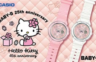 Hello Kitty x Baby-G “Pink Quilt Series” Collaboration for 2019: BGA-150KT-4B and BGA-150KT-7B