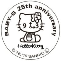 Hello Kitty x Baby-G “Pink Quilt Series” Collaboration for 2019 Case Back