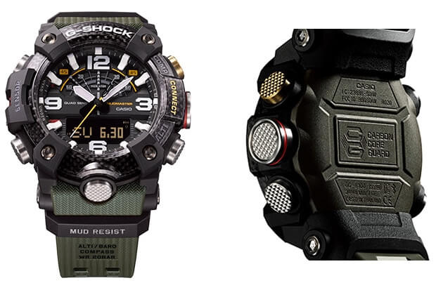 GG-B100 Mudmaster with Quad Sensor (Triple Sensor + Step Bluetooth, Carbon Bezel