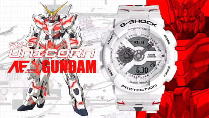 Gundam 40th Anniversary X G Shock Collaboration In China G Central G Shock Watch Fan Blog