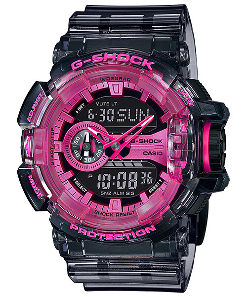 G-Shock Clear Skeleton Series: 2 Classics, 3 Large Ana ...