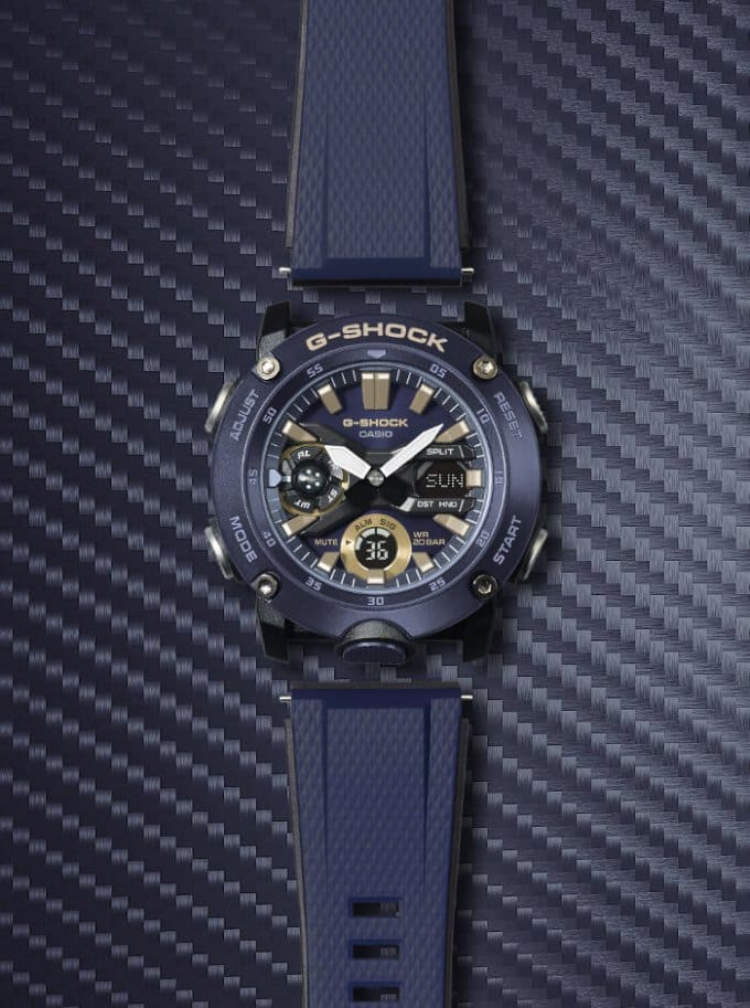 CASIO G-SHOCK GA-2000-2AJF ネイビー GA-2000-2A | G-SHOCK ANALOG-DIGITAL GA-2000 SERIES | CASIO