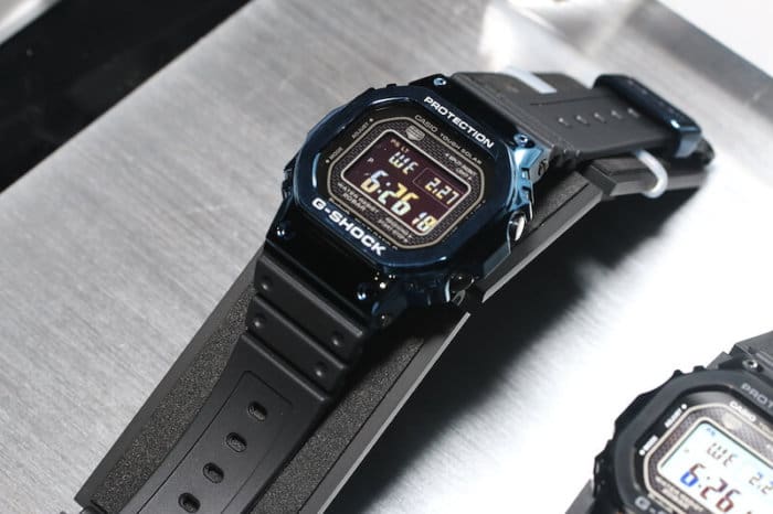 G-Shock GMW-B5000G-2 Blue IP Resin Band