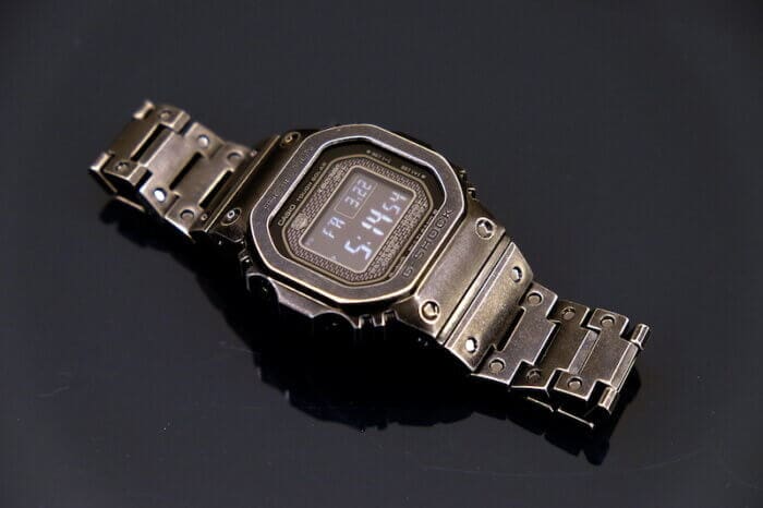 G-Shock GMW-B5000V-1 Vintage Style with Aged Black IP Finish