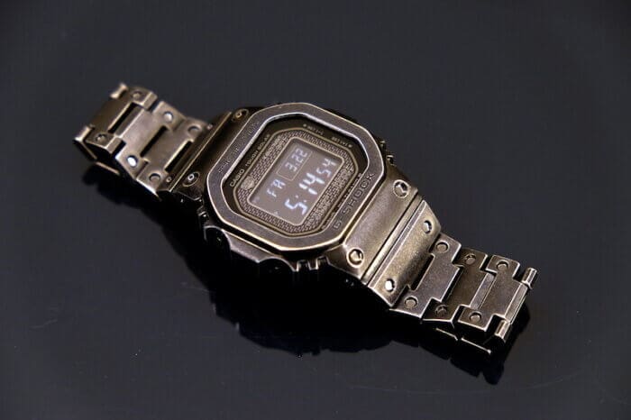 G-Shock GMW-B5000V-1 Vintage Style with Aged Black IP Finish