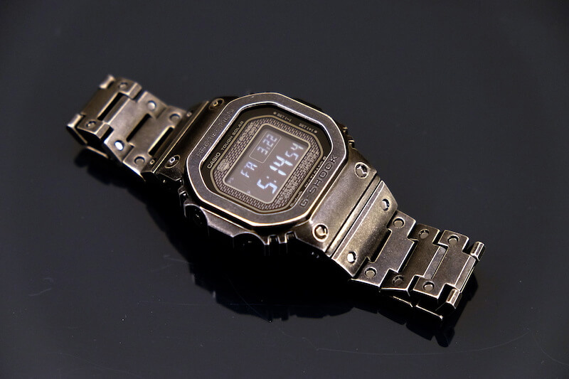 G-Shock GMW-B5000V-1 Vintage Style with Black Aged IP