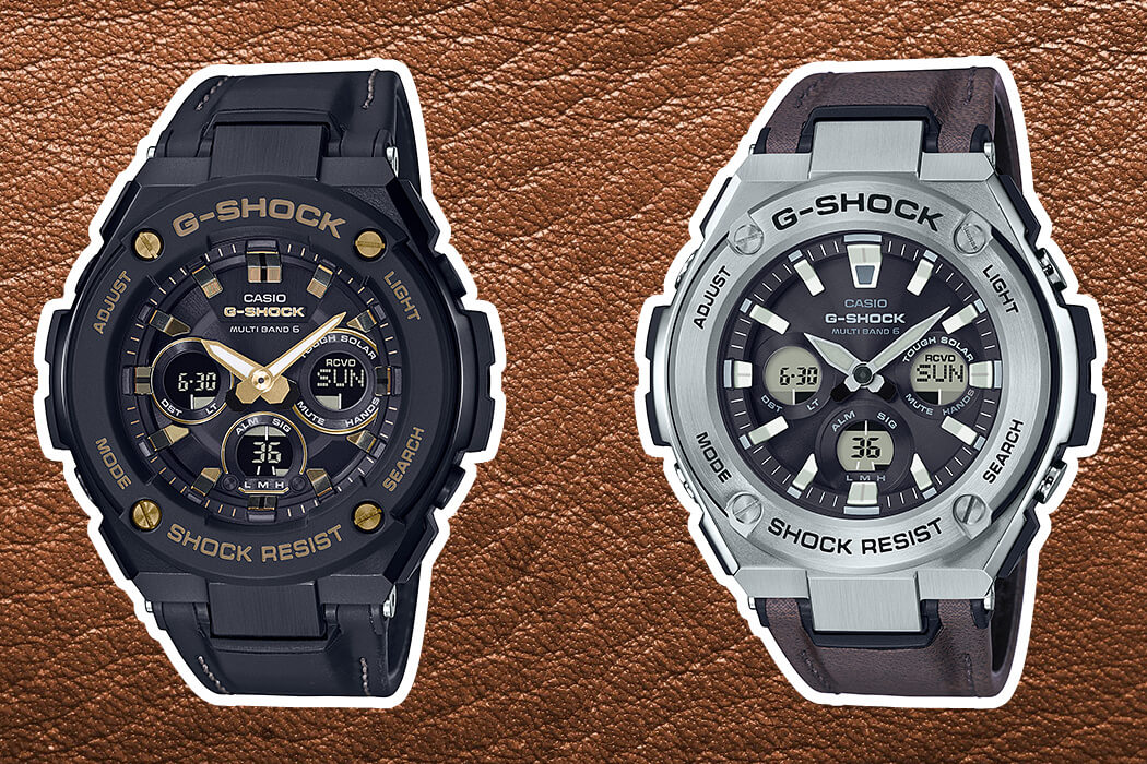 Mid-Size Black-Gold, Silver G-STEEL with Tough Leather