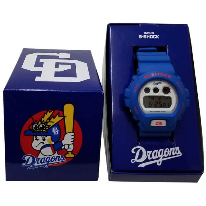 Chunichi Dragons x G-Shock DW-6900 for 2019