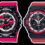 G-Shock Red, Black, and White RB Series: 3 Solar-Radio + 1
