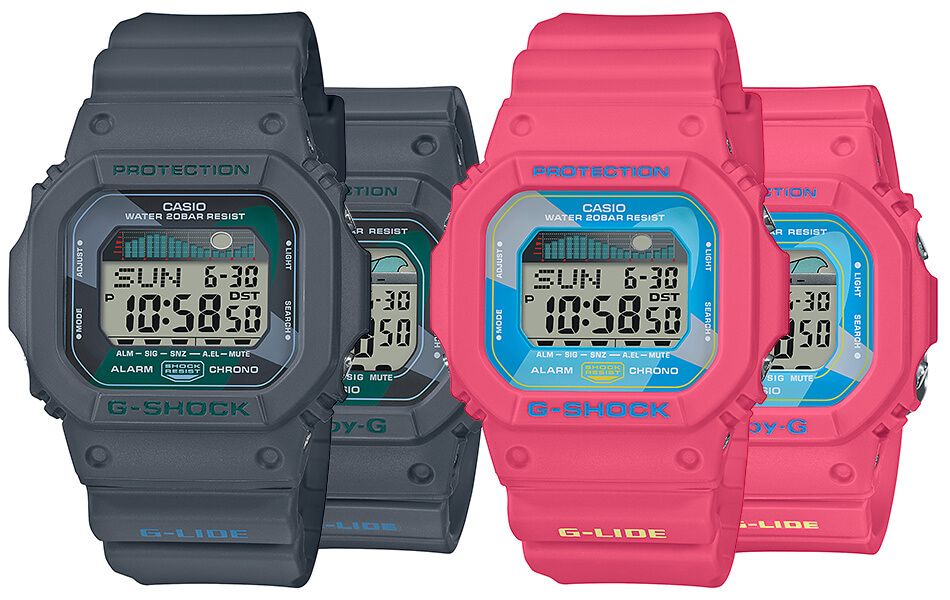 G Shock And Baby G G Lide Vintage Hawaii Surfing Series G Central G Shock Watch Fan Blog