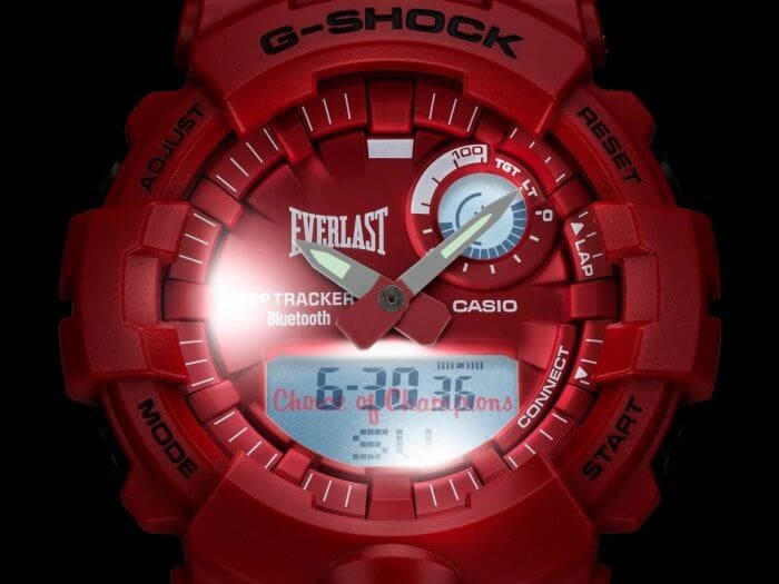 Everlast x G-Shock GBA-800EL LED Light