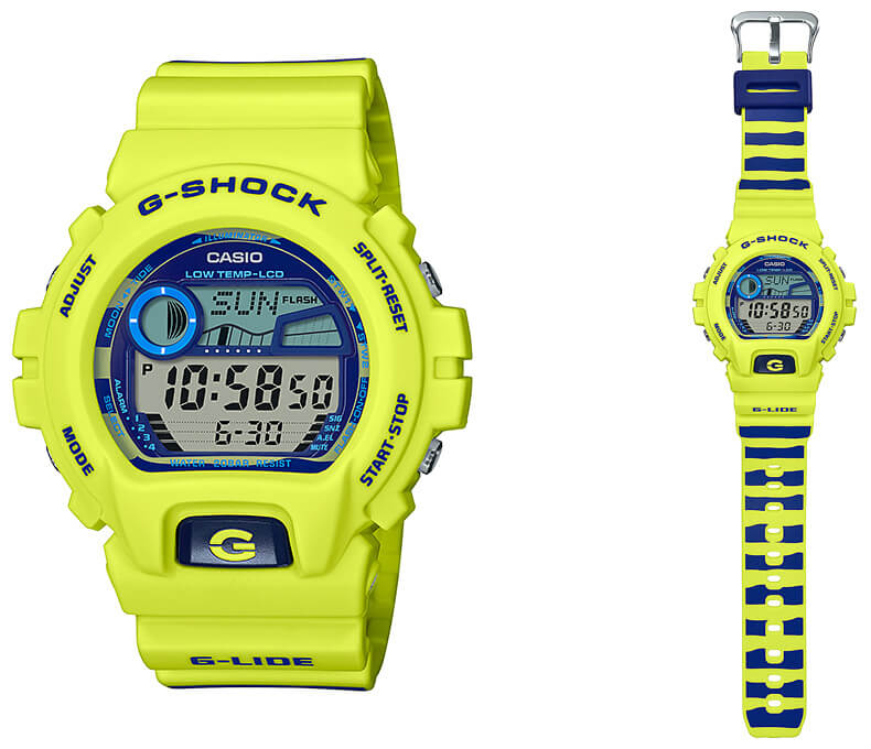 G Shock G Lide Sea Snake Series For Surfers G Central G Shock Watch Fan Blog