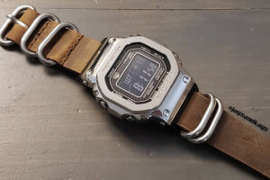 Metal Strap Adapters for G-Shock GMW-B5000 by JaysAndKays (with leather band coming soon)