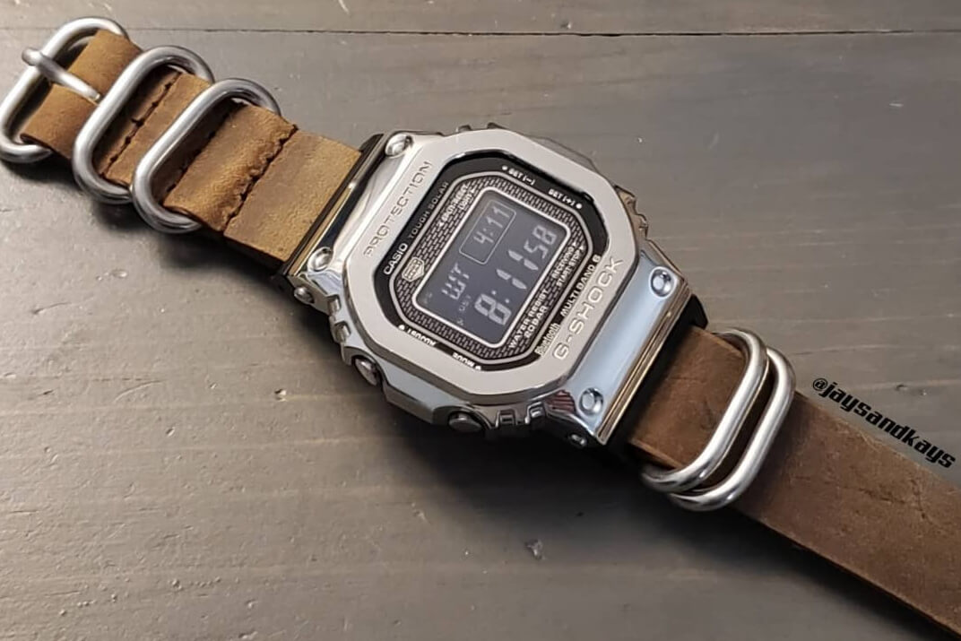 g shock 5600 metal band