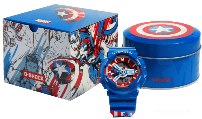 G-SHOCK GA-110CAPTAIN-2PR CAPTAIN AMERICA