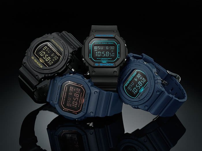 G-Shock DW-5600BBM-1 DW-5600BBM-2 DW-5700BBM-1 DW-5700BBM-2